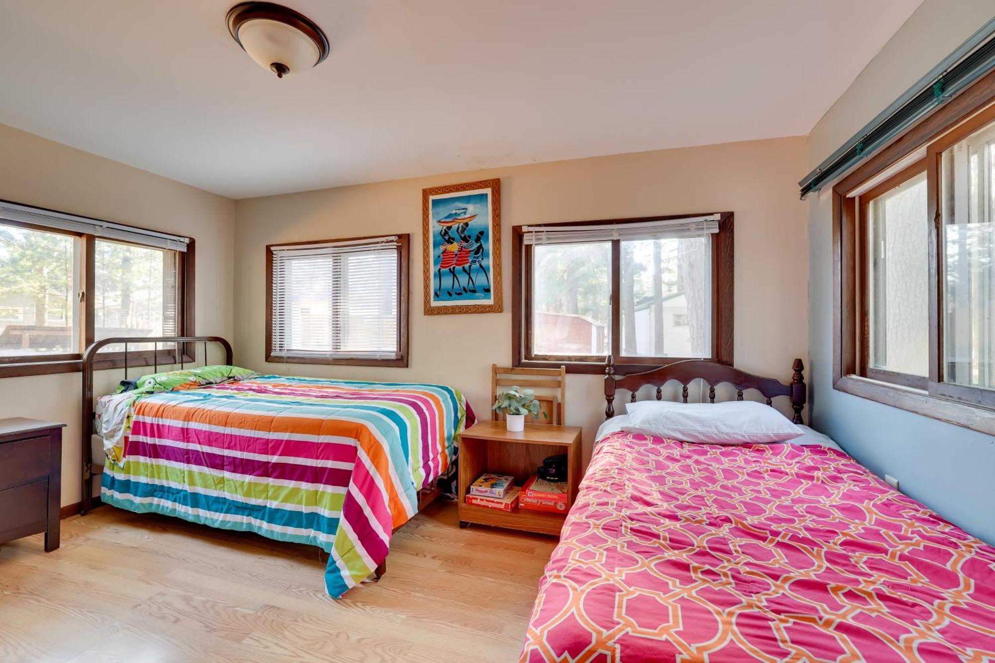 Wisconsin Cabin With Atv Trails, Near Lake Arbutus! Hatfield Exterior foto